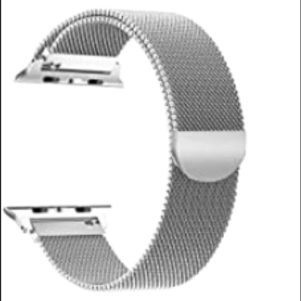 Silver Fashion Apple Watch Band